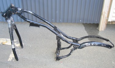 Motorbike Frame - Before